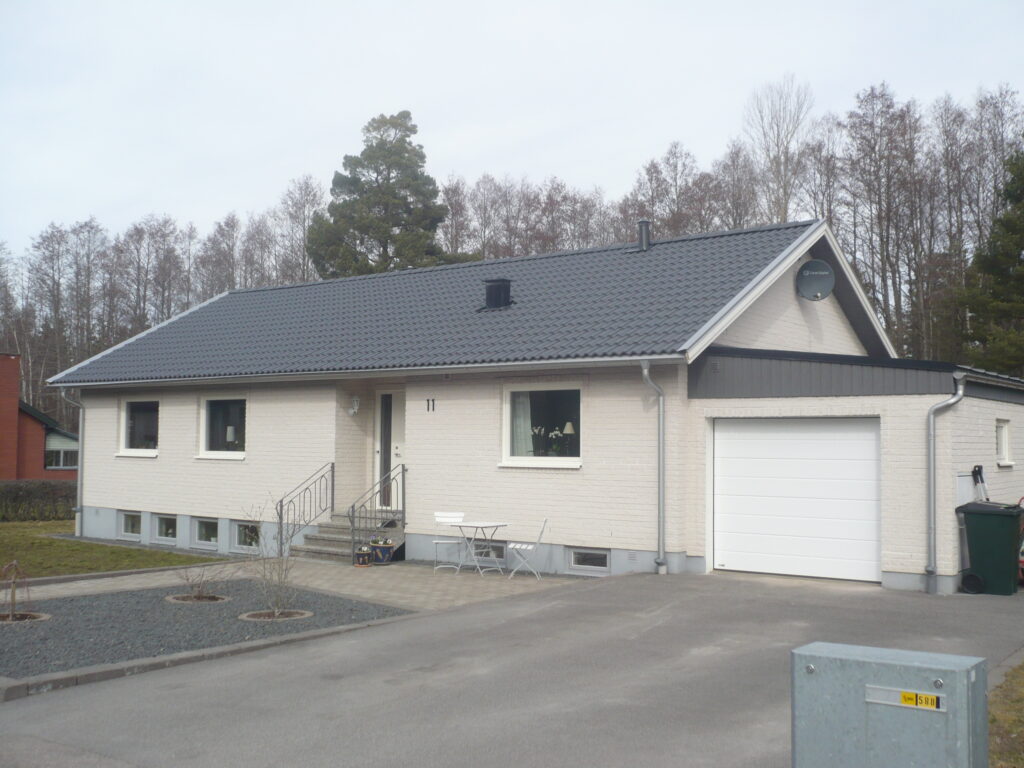 Bäckagatan i Tranås, utvändig renovering